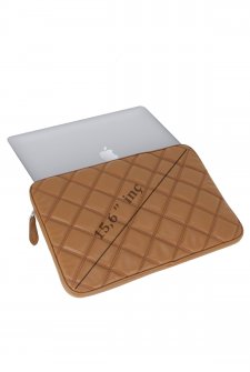15,6 inç Macbook Laptop Kılıfı Taba