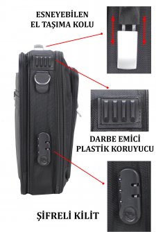 17,3 inç Kasalı Laptop ve Evrak Çantası
