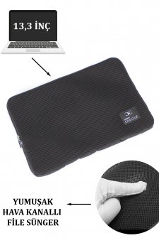 CASE CLUB 13''-13,3'' inç File  Sünger Macbook ve Laptop Kılıfı 