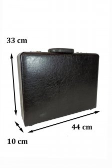 Case Club Bond Şifreli Evrak Çantası 10 cm Organizer İç Bölüm