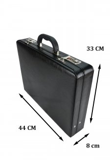 Case Club Bond Şifreli Evrak Çantası 8 cm Organizer İç Bölüm İnce Tasarım
