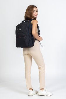 Case Club Dayanıklı Okul Sırt Çantası Ortaokul Lise Üniversite Su Geçirmez Siyah