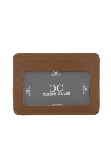 Case Club Deri Kartlık Ehliyet Kimlik Ve Kağıt Para Bölmeli Taba