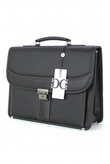 CASE CLUB Erkek Evrak Çantası Omuz Askılı Siyah