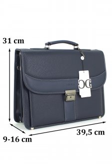 Case Club Evrak Model Erkek El Çantası Omuz Askılı Lacivert