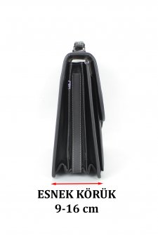 Case Club Evrak Model Erkek El Çantası Omuz Askılı Siyah