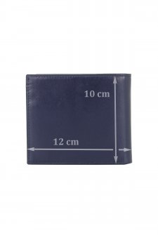 Case Club Hakiki Deri Erkek Kartlık Cüzdan Ehliyet Kimlik Madeni Ve Kağıt Para Bölmeli Lacivert