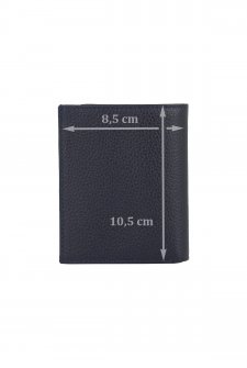 Case Club Hakiki Deri Erkek Kartlık Cüzdan Ehliyet Kimlik Ve Kağıt Para Bölmeli  Lacivert