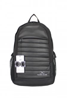 Case Club Okul Sırt Çantası 15,6 inç Laptop Bölmeli Su Geçirmez Kumaş