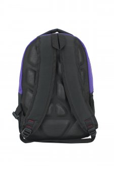 Case Club Okul Sırt Çantası Yandan Cepli Su Geçirmez Kumaş Ortaokul Lise Üniversite Mor