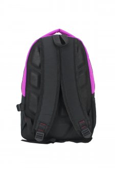 Case Club Okul Sırt Çantası Yandan Cepli Su Geçirmez Kumaş Ortaokul Lise Üniversite Pembe