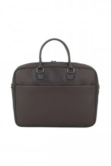 CASE CLUB Unisex Evrak Çantası 15,6 Laptop Bölmeli Kahverengi
