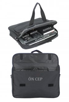 Case Club Unisex Evrak El ve Omuz Çantası 