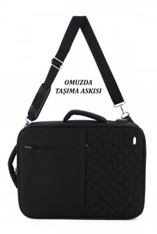 CASE CLUB USB Aparatlı Fonksiyonel Laptop Sırt Çantası 15,6 inç Siyah