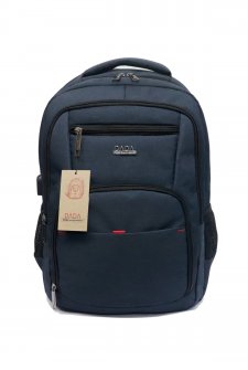 Case Club Usb Aparatlı Laptop Sırt Çantası 17,3'' 16'' 15,6'' inç Darbe Emici Koruma Su Geçirmez Kumaş
