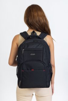 Case Club Usb Aparatlı Macbook Laptop Sırt Çantası 13.3'' 14'' Inç Darbe Emici Koruma Su Geçirmez Kumaş Siyah Siyah