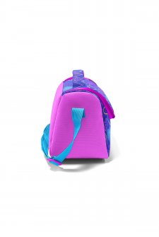 Coral High Kids Açık Pembe Lavanta Kalp Desenli Beslenme Çantası 11818