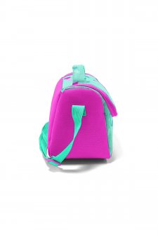 Coral High Kids Flamingo Desenli, Su Yeşili/Neon Mercan Renkli, Termal Beslenme Çantası – 11804