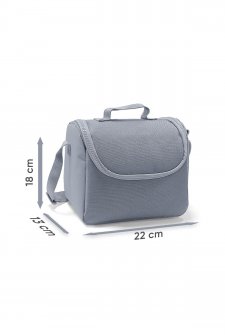 Coral High Kids Koyu Gri Uzay Desenli Thermo Beslenme Çantası – 22859