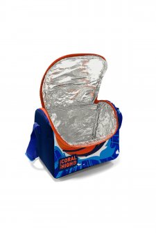 Coral High Kids Lacivert Mavi Basketbol Top Desenli Thermo Beslenme Çantası 11851