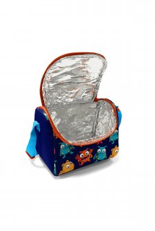 Coral High Kids Lacivert Mavi Canavar Desenli Thermo Beslenme Çantası 11822
