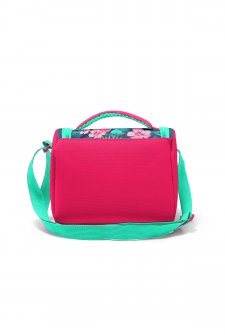 Coral High Kids Neon Mercan Su Yeşili Flamingo Desenli Beslenme Çantası 11834
