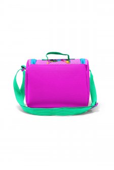 Coral High Kids Pembe Mavi Kedi Desenli Thermo Beslenme Çantası 22748