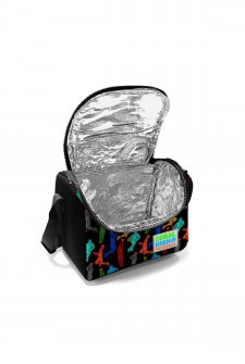 Coral High Kids Siyah Basketbol Desenli Thermo Beslenme Çantası – 22860