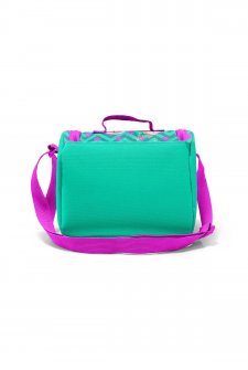 Coral High Kids Su Yeşili Pembe Flamingo Desenli Thermo Beslenme Çantası 22741