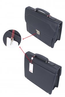 Erkek Evrak Çantası Omuz Askılı Lacivert