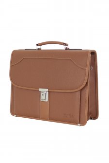 Erkek Evrak Çantası Omuz Askılı Taba