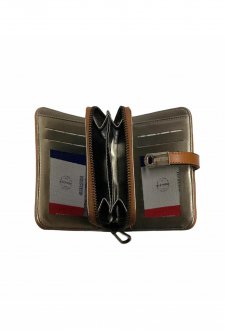 Fermuarlı Kadın Portföy Cüzdan Taba