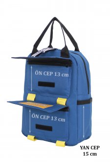 Kadın Sırt Çantası Spor Model  Mavi