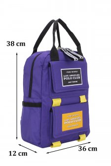 Kadın Sırt Çantası Spor Model  Mor