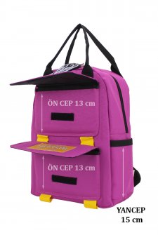 Kadın Sırt Çantası Spor Model  Pembe