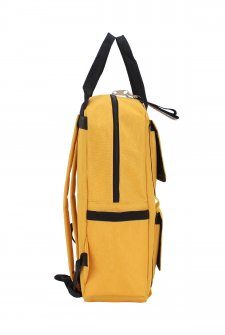 Kadın Sırt Çantası Spor Model  Sarı