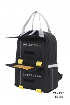 Kadın Sırt Çantası Spor Model  Siyah