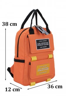 Kadın Sırt Çantası Spor Model  Turuncu