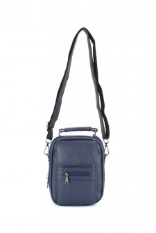 Kasalı Erkek El ve Omuz Çantası Farklı Boylarda Lacivert