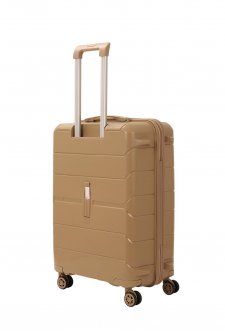 MÇS Polipropilen Üçlü Valiz Seti V366 Şampanya