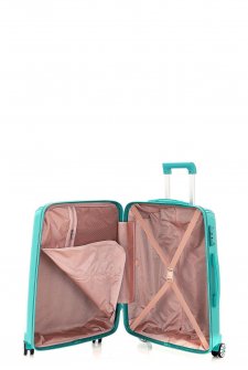 MÇS V305 Kırılmaz Polipropilen Büyük Boy Valiz Cam Göbeği