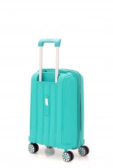 Mçs V305 Kırılmaz PoliPropilen Kabin Boy Valiz Cam Göbeği