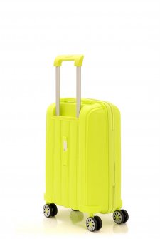 Mçs V305 Kırılmaz PoliPropilen Kabin Boy Valiz Fıstık Yeşili