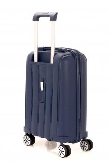Mçs V305 Kırılmaz PoliPropilen Kabin Boy Valiz Lacivert