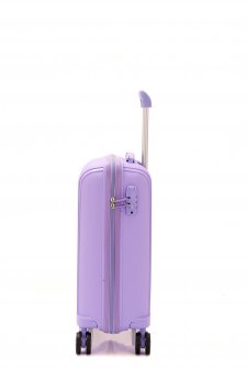 Mçs V305 Kırılmaz PoliPropilen Kabin Boy Valiz Lila