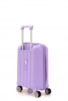 Mçs V305 Kırılmaz PoliPropilen Kabin Boy Valiz Lila