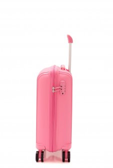 Mçs V305 Kırılmaz PoliPropilen Kabin Boy Valiz Pudra