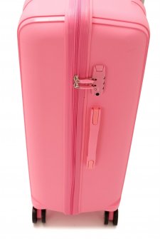 Mçs V305 Kırılmaz PoliPropilen Kabin Boy Valiz Pudra