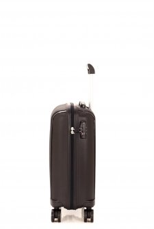 Mçs V305 Kırılmaz PoliPropilen Kabin Boy Valiz Siyah