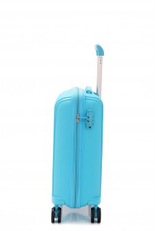 Mçs V305 Kırılmaz PoliPropilen Kabin Boy Valiz Turkuaz